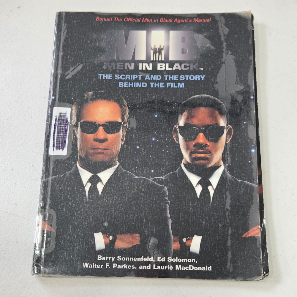 Men In Black The Script and the Story Behind the Film MIB Movie Companion Book